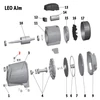 Kép 2/2 - Feltöltő csavar 1/4" LEO XJWm (2. számú)