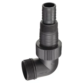 KPE könyök KK 5/4"-5/4" + tömlővég 5/4"-1" LEO merűlő szivattyúhoz