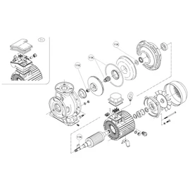 Tömítés készlet EBARA 3M (11kW-ig) /11K/