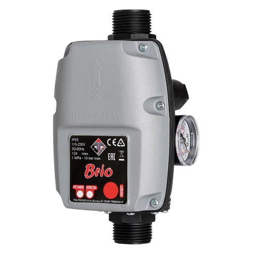 ITALTECNICA BRIO NEW szivattyú vezérlő 1" csatlakozással, kábellel és dugvillával