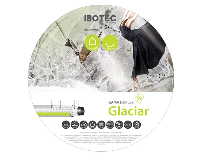 IBOTEC GLACIAR, 1" - 50m/tekercs